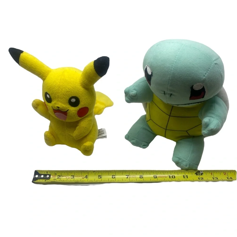 Pokemon Pikachu & Squirtle‎ Plushies